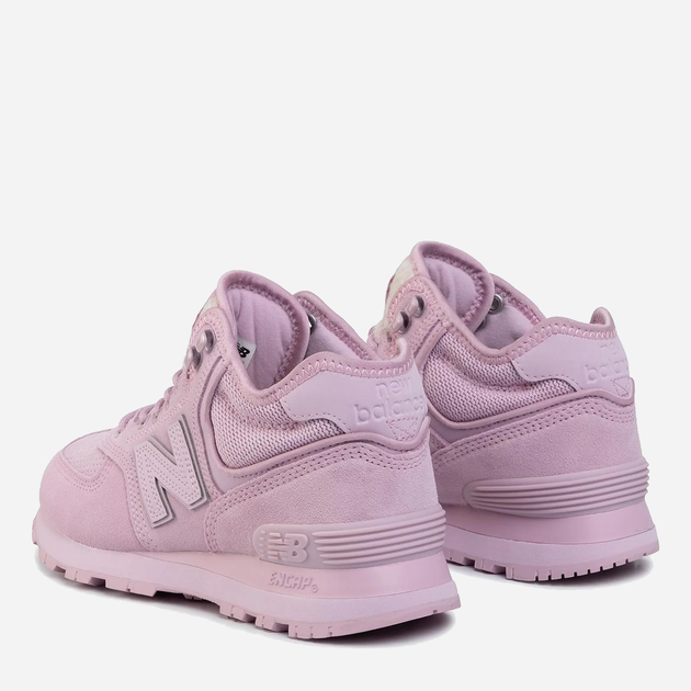 Підліткові черевики для дівчинки New Balance 574 NBWH574BF 37 (6.5US) 23.5 см Рожеві (193684068791) - зображення 3