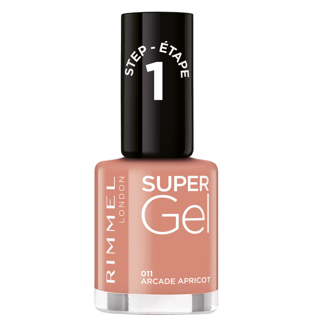 Lakier do paznokci Rimmel Super Gel Nail 011 Arcade Apricot 12 ml (3616301245797) - obraz 1