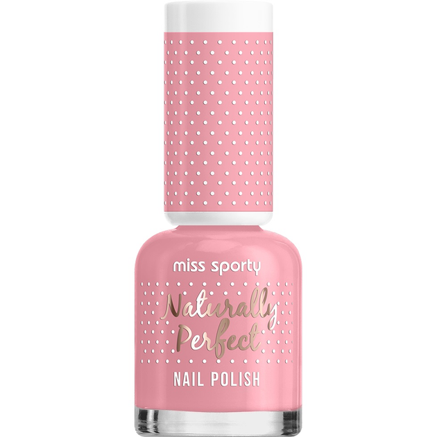 Lakier do paznokci Miss Sporty Naturally Perfect 018 Meringue Kiss 8 ml (3616303020743) - obraz 1