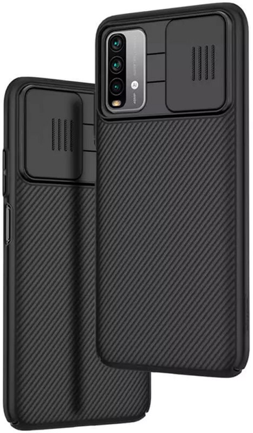 Чохол Nillkin CamShield для Xiaomi Redmi Note 9/9T Black (NN-CSC-RNP9/BK) - зображення 6