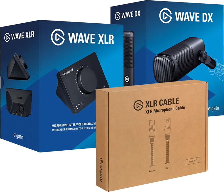 Інтерфейс мікрофона та цифровий мікшер Elgato Wave XLR (10MAG9901) - зображення 3