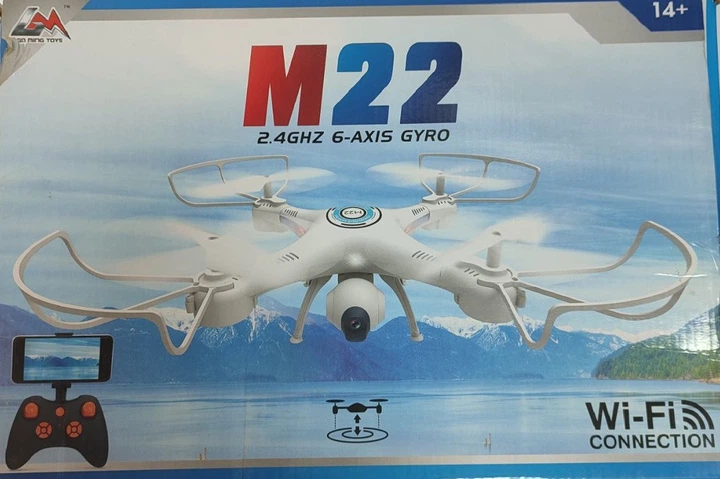 Квадрокоптер для фото и видео сьемки с c камерой и WiFi M22 - изображение 4