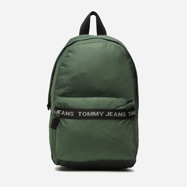 Plecak męski Tommy Hilfiger Tjm Essential Dome Backpack AM0AM11175 Urban Green (8720644250488) - obraz 1