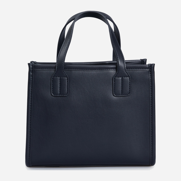 Torebka shopper damska Tommy Hilfiger Th City Summer Mini Tote AW0AW14875 Space Blue (8720644241578) - obraz 2