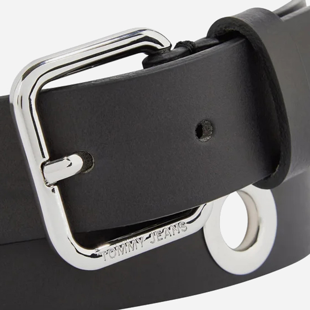 Pasek damski skórzany Tommy Hilfiger Tjw City Girl Belt AW0AW15112 85 cm Czarny (8720644252772) - obraz 2