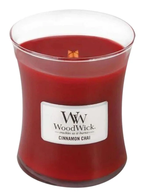 Świeca Woodwick Cinnamon Chai 275 g (5038581057811) - obraz 2