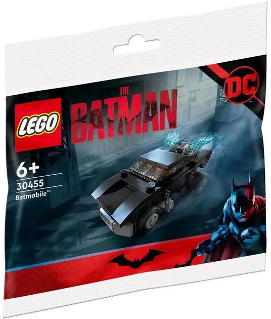 Zestaw klocków Lego Super Heroes DC Batmobil 68 części (30455) - obraz 1