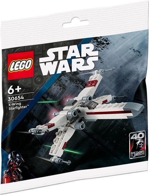 Конструктор LEGO Star Wars Винищувач X-Wing 87 деталей (30654) - зображення 1