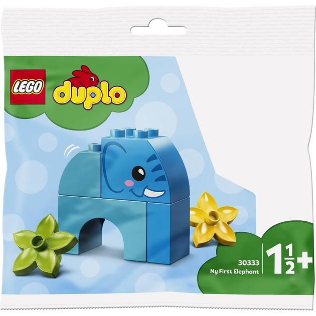 Конструктор LEGO DUPLO Мой первый слон 6 деталей (30333) – фото, отзывы ...