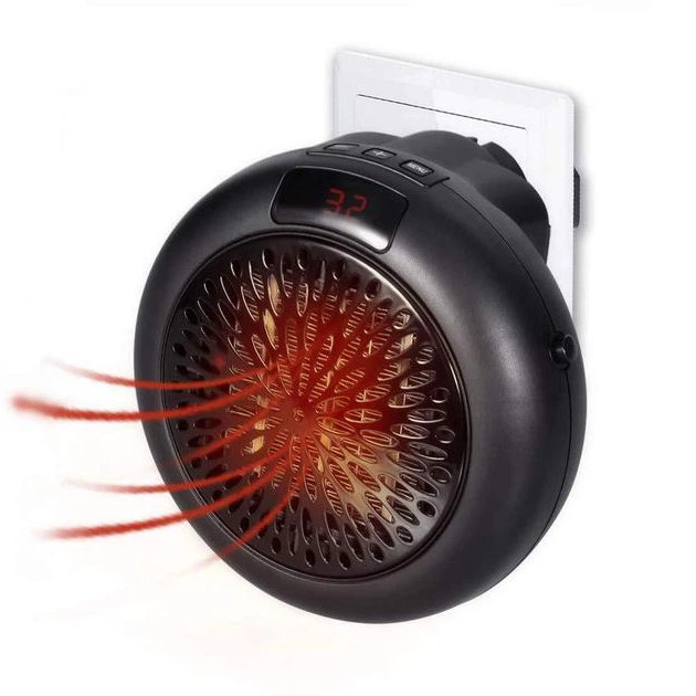 Портативный тепловентилятор мини электрообогреватель в розетку Wonder Heater 900W - изображение 1