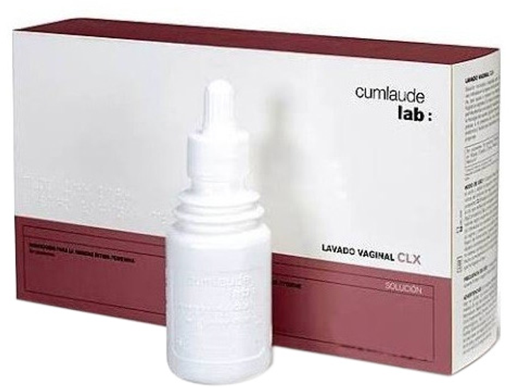 Средство для интимной гигиены Cumlaude Lab Vaginal Wash CLX Single Dose Solution 5x140 мл (8428749851707) - изображение 1