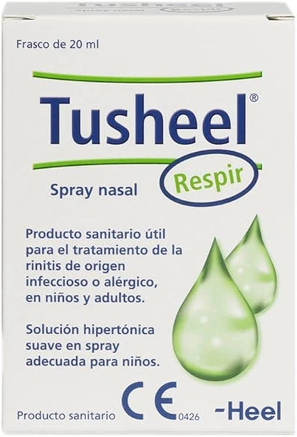 Назальний спрей Heel Tusheel Respir Spray Nasal 20 мл (8429949194076) - зображення 1