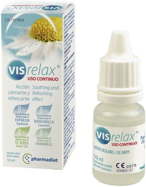 Краплі для очей Pharmadiet Vis Relax Continuous Use 10 мл (8414042001291) - зображення 1