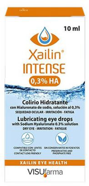 Капли для глаз Vitaflor Visufarma Xailin Intense 0.3% 10 мл (5900741962627) - изображение 1
