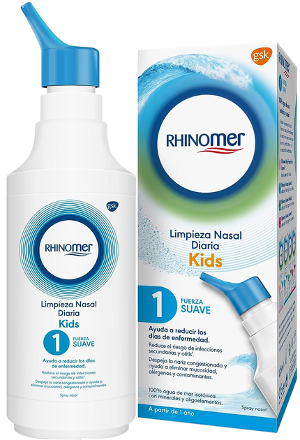 Спрей для носа Rhinomer Nasal Cleansing Strength1 135 мл (8470001963864) - изображение 1