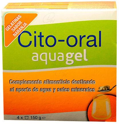 Гель для ротової порожнини Cito-Oral Aquagel 4 x 150 г Tubs (8470001643087) - зображення 1