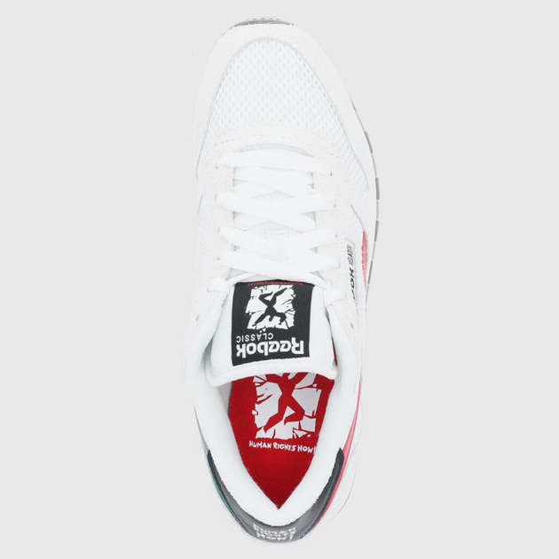 Чоловічі кросівки Reebok Classic Leather Human Rights Now GY0705 42 (9US) 27 см Сірі (4064055063669) - зображення 3