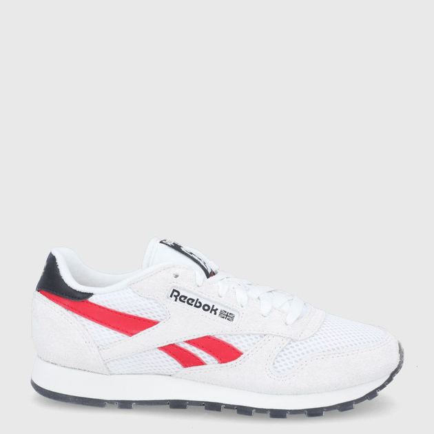 Buty sportowe męskie z siatką na platformie do kostki Reebok Classic Leather Human Rights Now GY0705 45.5 (12US) 30 cm Szare (4064055063614) - obraz 1