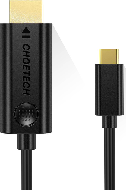 Кабель Choetech Thunderbolt 3 USB 3.1 Type-C M - HDMI M 3 м Чорний (XCH ...