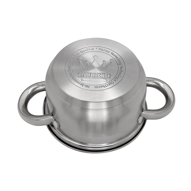 Кастрюля из нержавеющей стали Zauberg 1,3 л ZB-1,3 C - изображение 3