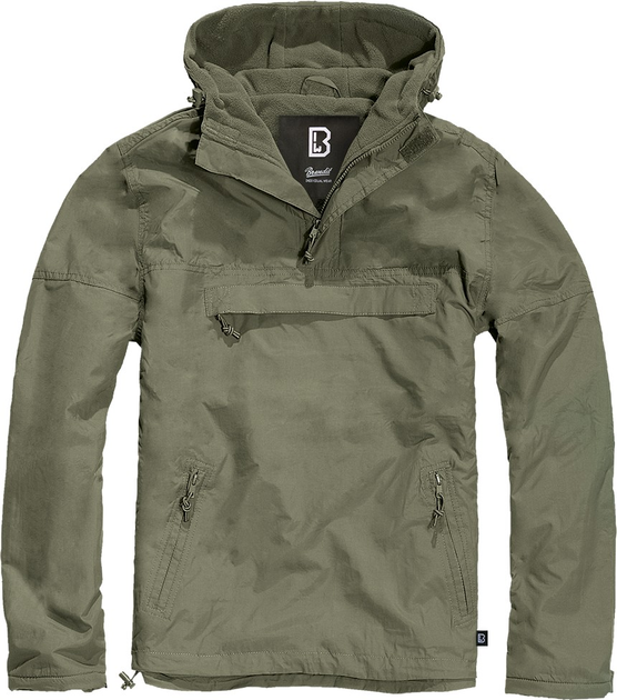 Куртка тактична Brandit Windbreaker Olive M - изображение 1