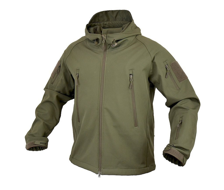 Куртка тактична SoftShell Texar Falcon Олива L - зображення 1