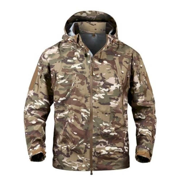 Куртка тактична Texar Comodo Hardshell MC Camo Multicam S - изображение 1