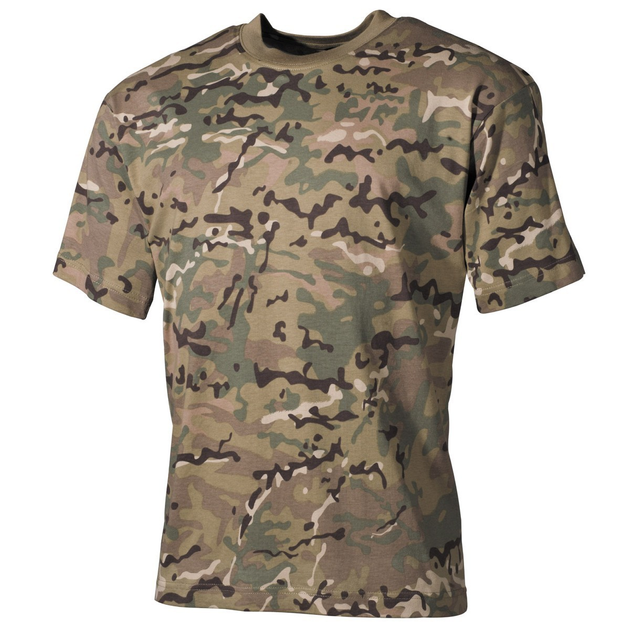 Футболка тактична Tactical T-Shirt MFH Мультикам L - зображення 1