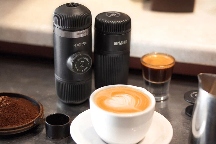 Zestaw akcesoriów do przenośnego ekspresu do kawy Wacaco Nanopresso Barista Kit Black (4897066230139) - obraz 5