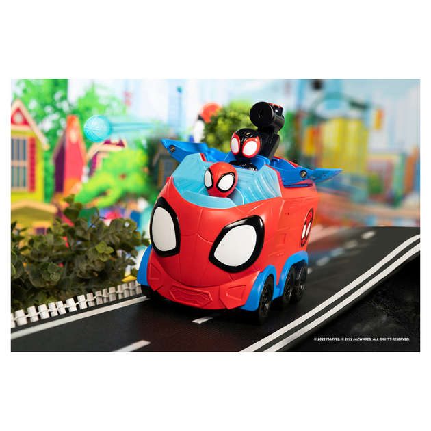 Wozak Jazwares Spidey Deluxe Spinning Hauler (SNF0081) (191726429012) - obraz 6