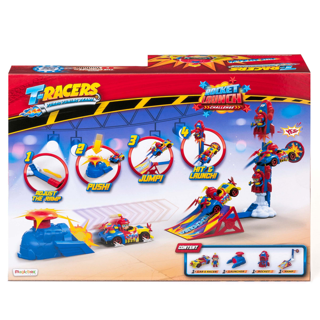 Ігровий набір Magic Box T-Racers S Rocket Launch Playset (PTRSD014IN30) (8431618018606) - зображення 3