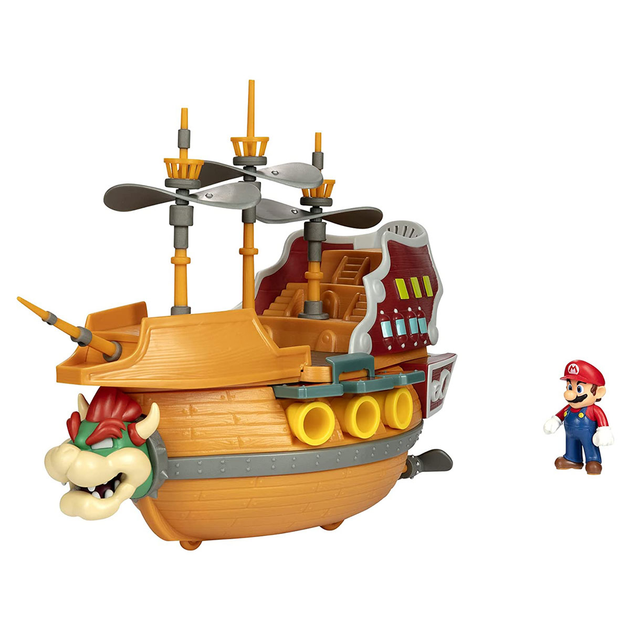 Figurka Jakks Pacific Super Mario Nintendow Deluxe + statek (192995404298) - obraz 8