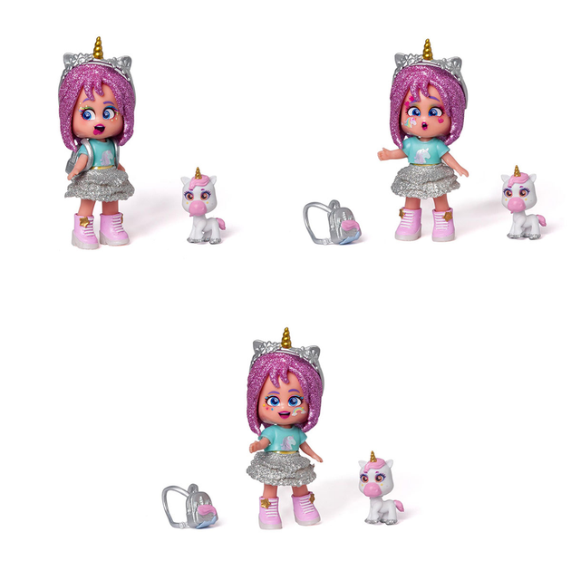 Figurka Jazwares KookyLoos Glitter Glam Seria 5 lalka 1 szt (SQDI00016) (8431618026519) - obraz 10