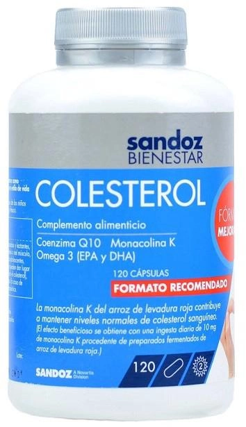 Дієтична добавка Sandoz Wellness Colester 120 капсул (8470001850959) - зображення 1