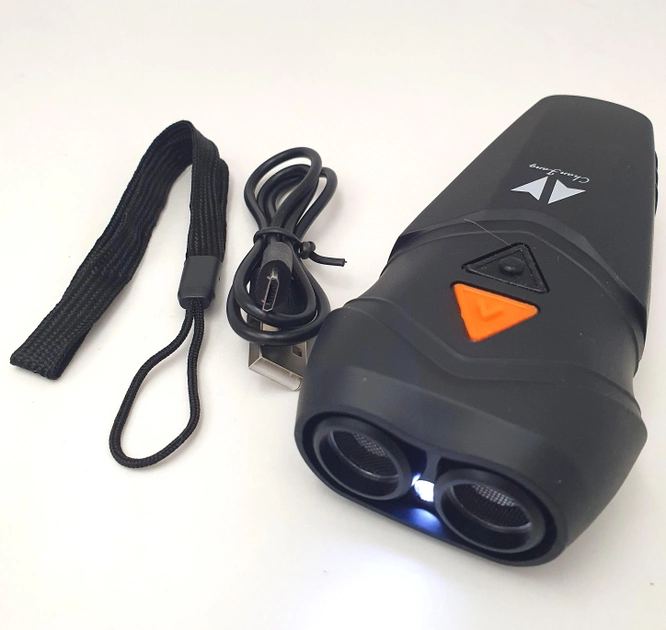 Відлякувач собак із ліхтариком Ultrasonic Dog Repeller - изображение 2