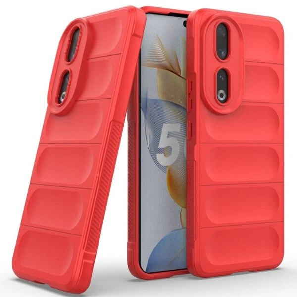 Защитный чехол Deexe Terra Case для Honor 90 - Red - изображение 2
