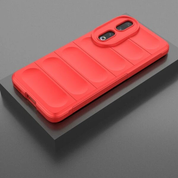 Защитный чехол Deexe Terra Case для Honor 90 - Red - изображение 6