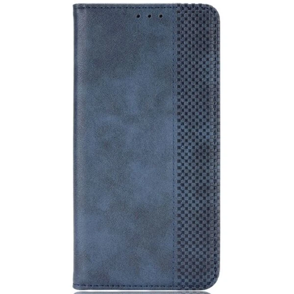 Чехол-книжка Deexe Retro Style для Realme GT Neo 5 SE - Blue - изображение 6