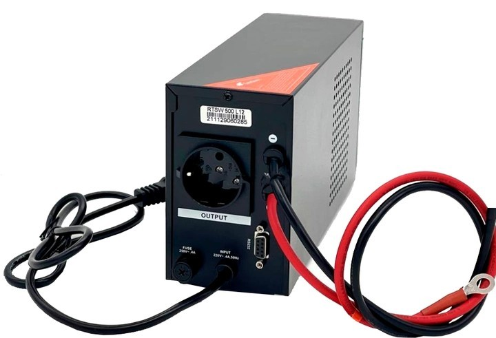 ИБП с правильной синусоидой RITAR RTSW-500 LED (300Вт), 12В, под ...