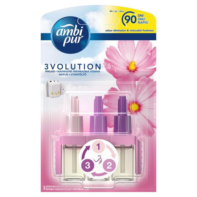 Wkład do elektrycznego odświeżacza powietrza Ambi Pur 3Volution Flowers & Spring 20 ml (4015600570637) - obraz 1