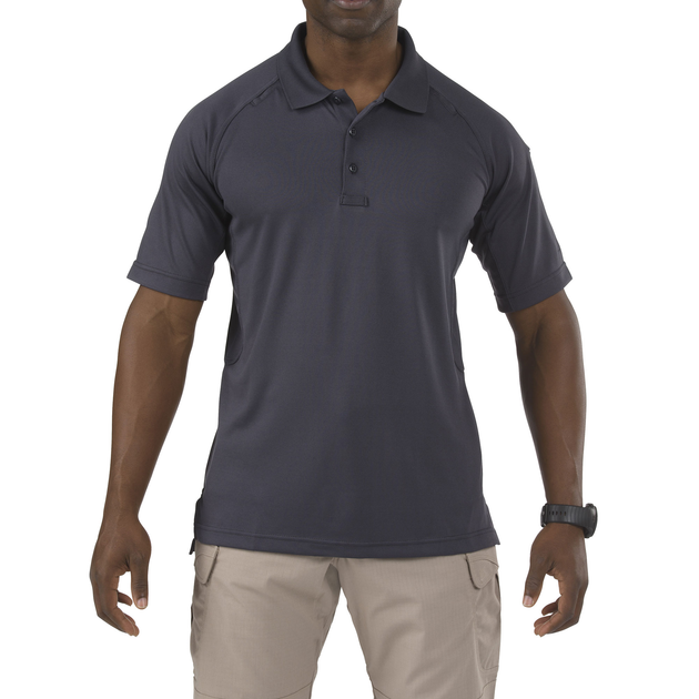 Футболка поло тактична з коротким рукавом 5.11 Tactical Performance Polo - Short Sleeve Synthetic Knit Charcoal 3XL (71049-018) - зображення 1