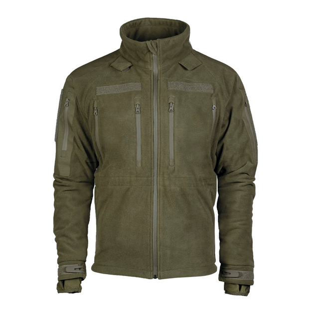 Куртка флісова Sturm Mil-Tec Plus Cold Weather Jacket Fleece Olive XL (10855601) - изображение 1