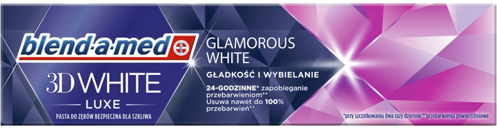 Pasta do zębów Blend-a-med 3D White Luxe Glamorous White 75 ml (4015400573326) - obraz 1