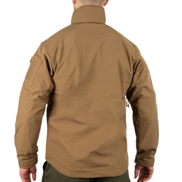 Куртка демісезонна софтшелл Sturm Mil-Tec SOFTSHELL JACKET SCU Coyote 2XL (10864019) - зображення 2