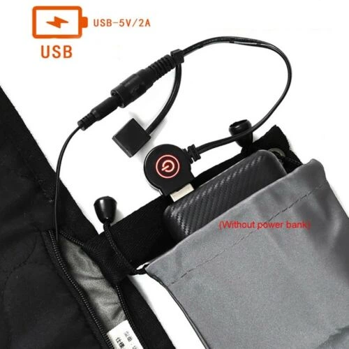 Килимок, підстилка з підігрівом Folem K1 від USB(PowerBank) для спального мішка, палатки, ліжка - зображення 6