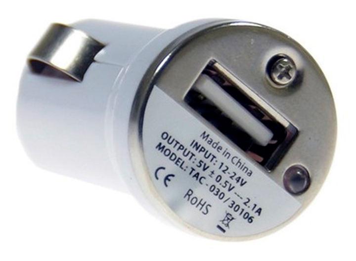 Автомобільний зарядний пристрій Bottari X-TABLET 12/24 V білий (B30106) - зображення 2