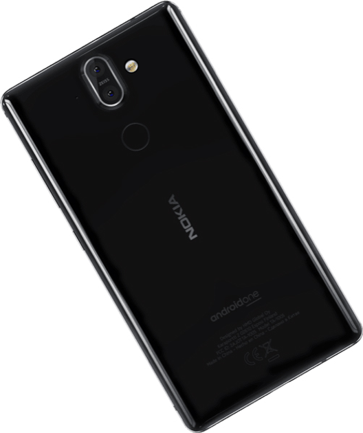 Smartfon Nokia 8 Sirocco TA-1005 6/128GB Black (11A1NB01A03) - obraz 4