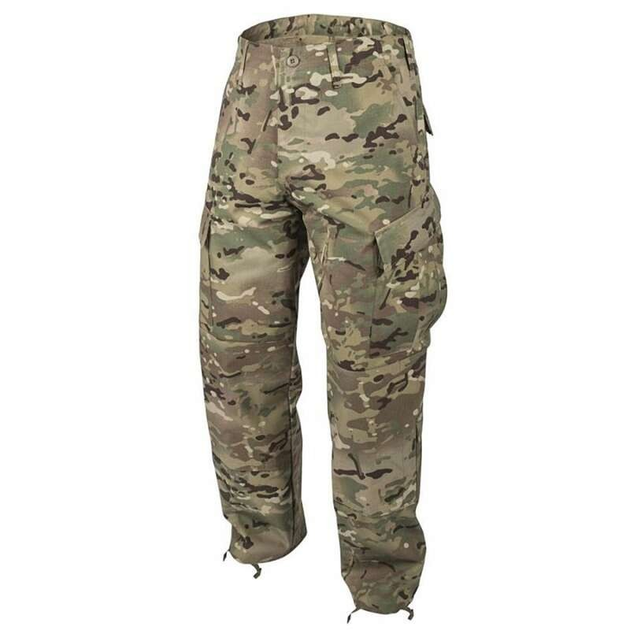 Тактичні штани Helikon-Tex ACU Pants POLYCOTTON RIPSTOP Мультикам S long - зображення 1