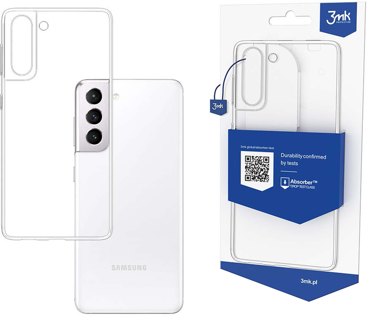 Etui plecki 3MK Armor Case do Samsung Galaxy S21 FE Clear (5903108390415) - obraz 1