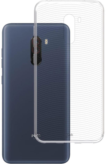 Etui plecki 3MK Armor Case do Xiaomi Pocophone F1 Clear (5903108091015) - obraz 1